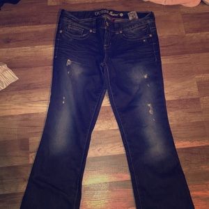 Guess bootcut jeans barley worn